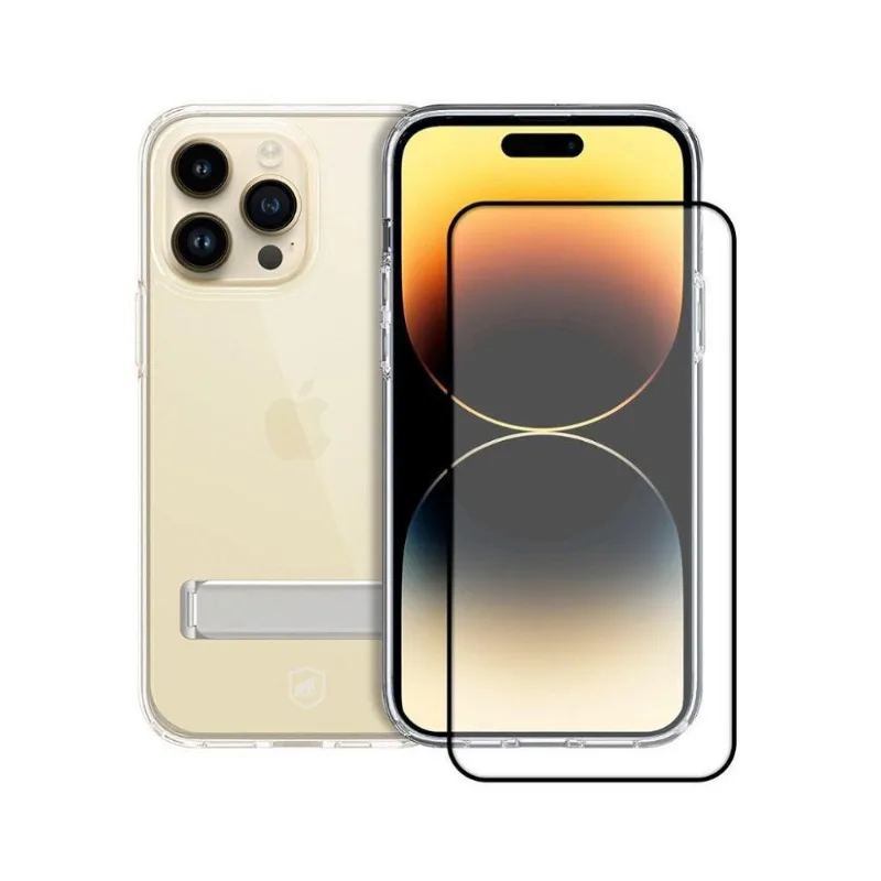 Capa Slim Fit E Pelicula Coverage Para Iphone 14 Pro-gshield - Gshield