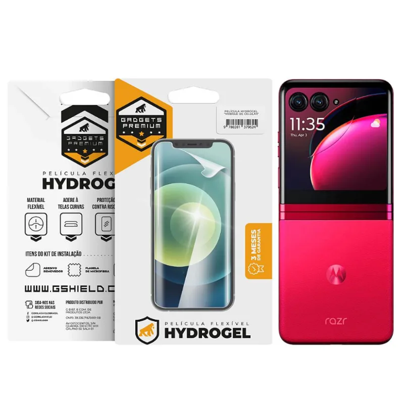 Película para Motorola Razr 40 Ultra - Traseira Hydrogel HD- Gshield - Gshield