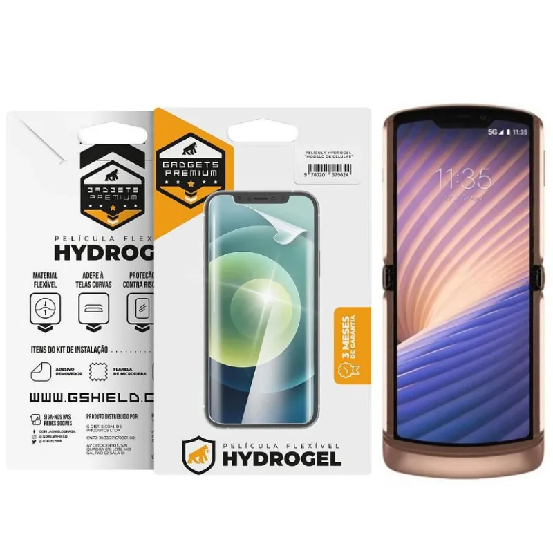 Película para Motorola Razr 5G - Hydrogel Gamer Fosca - Gshield - Gshield