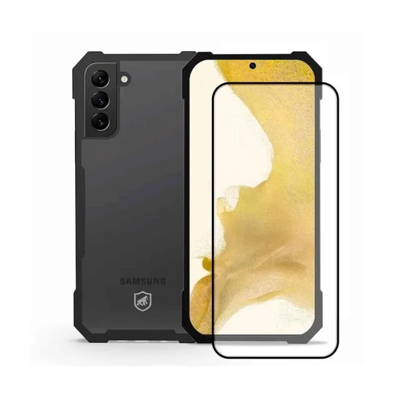 Capa Dual Shock X e Pelicula para Galaxy Note10 Lite-Gshield - Gshield