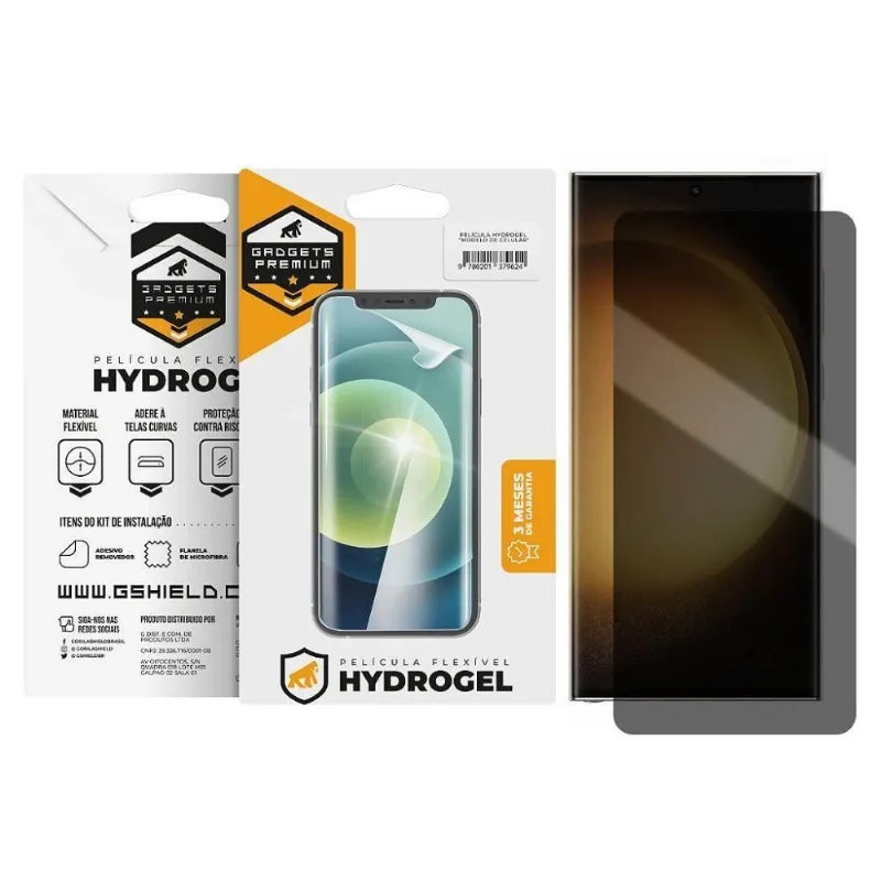 Película Para Galaxy S23 Ultra -privacidade Hydrogel-gshield - Gshield