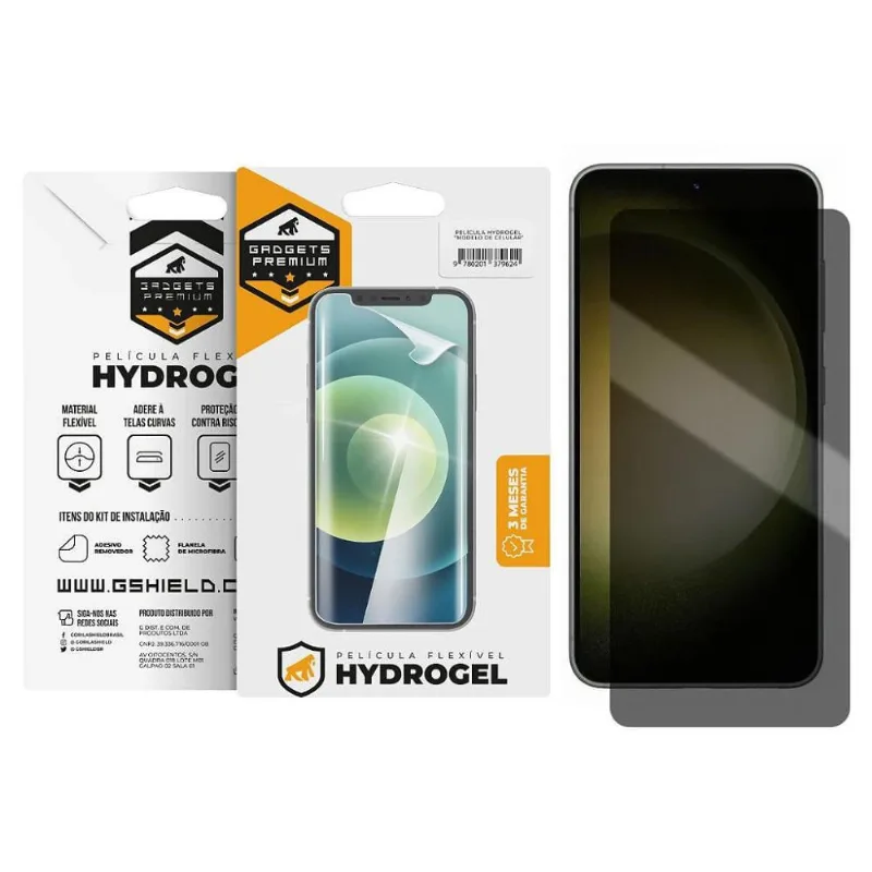 Película para Galaxy S23 Plus -Privacidade Hydrogel- Gshield - Gshield