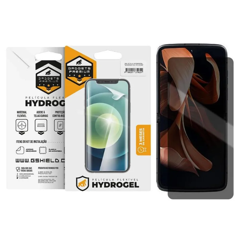 Película para Motorola Razr2022-Privacidade Hydrogel-Gshield - Gshield