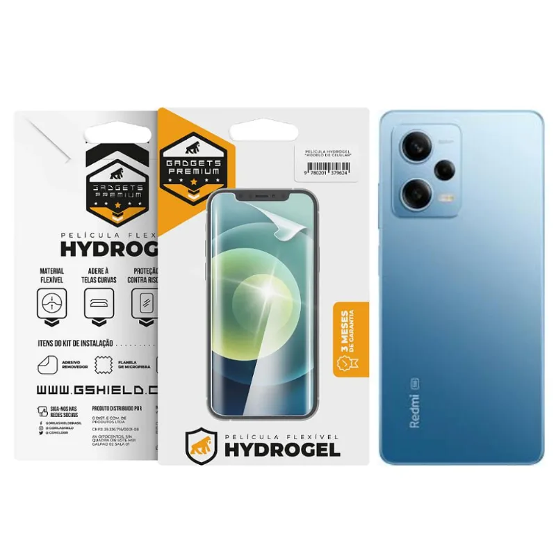 Película para Redmi Note 12 Pro 5G - Traseira Hydrogel HD- Gshield - Gshield