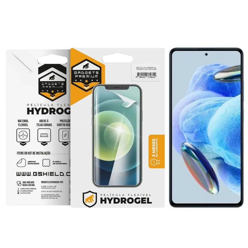 Película para Redmi Note 12 Pro 5G - Hydrogel Gamer Fosca - Gshield - Gshield