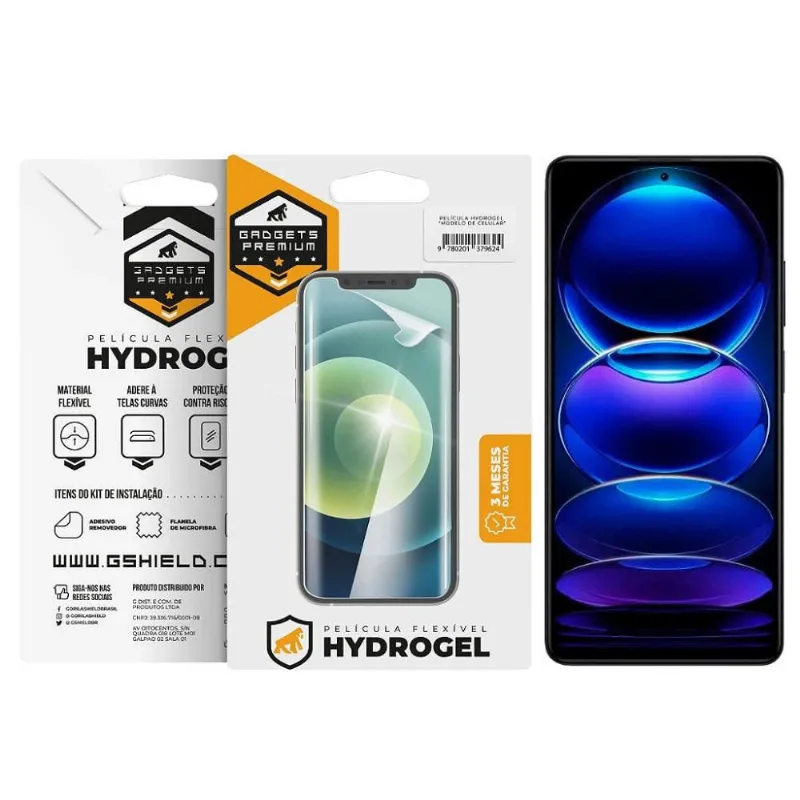 Película para Redmi Note 12 Pro Plus 5G - Hydrogel Gamer Fosca - Gshield - Gshield