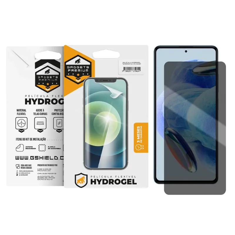 Película para Redmi Note 12 Pro 5G - Privacidade Hydrogel - Gshield - Gshield