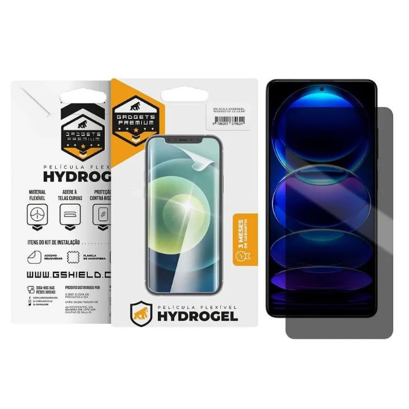 Película para Redmi Note 12 Pro Plus 5G - Privacidade Hydrogel - Gshield - Gshield