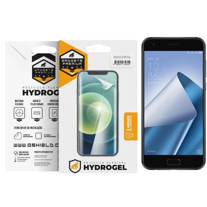 Película para Asus Zenfone 4 - ZE554KL - Hydrogel HD - Gshield - Gshield