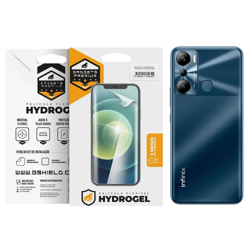 Película para Infinix Hot 20i - Traseira Hydrogel HD-Gshield - Gshield