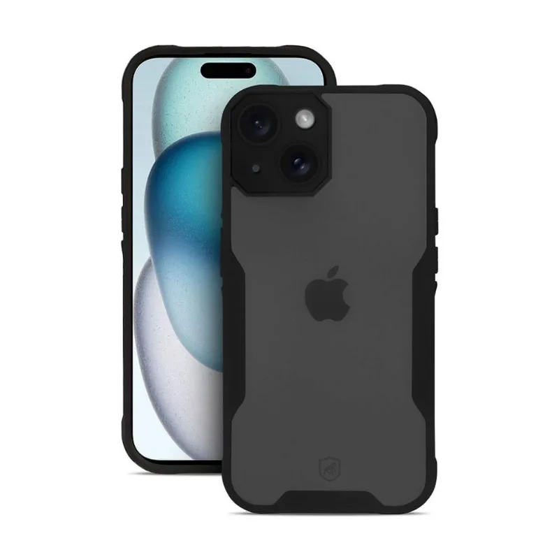 Capa para iPhone 15 - Dual Sense Preta - Gshield - Gshield