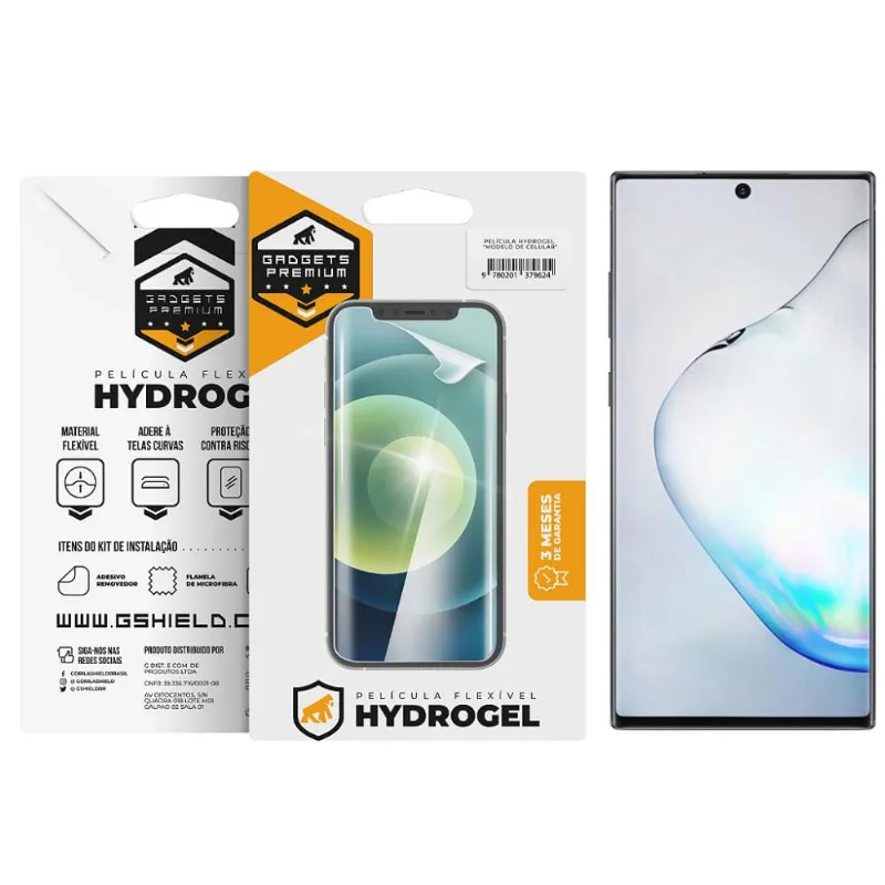 Película para Samsung Galaxy Note 10 Plus - Hydrogel HD - Gshield - Gshield