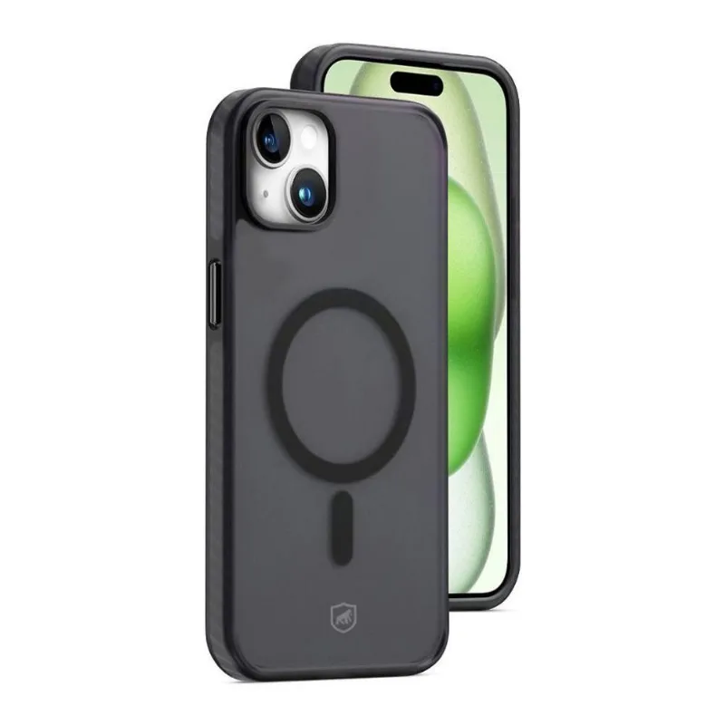 Capa Magsafe Pro Para Iphone 15 Plus - Preta - Gshield - Gshield