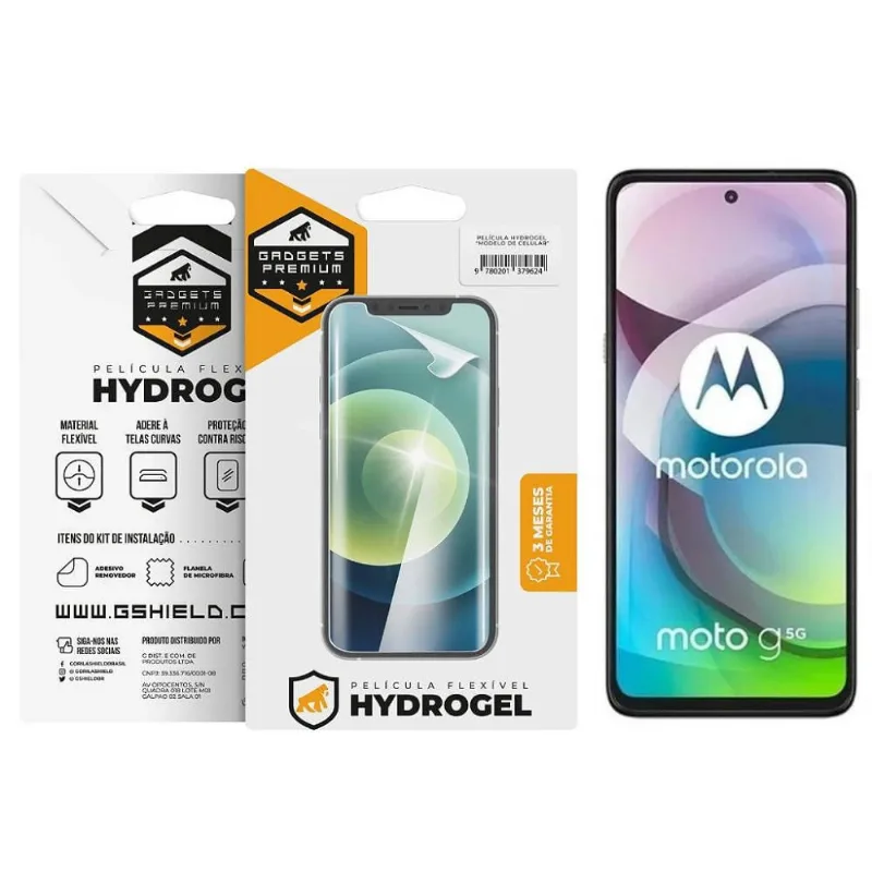 Película para Moto G 5G - Hydrogel Gamer Fosca - Gshield - Gshield