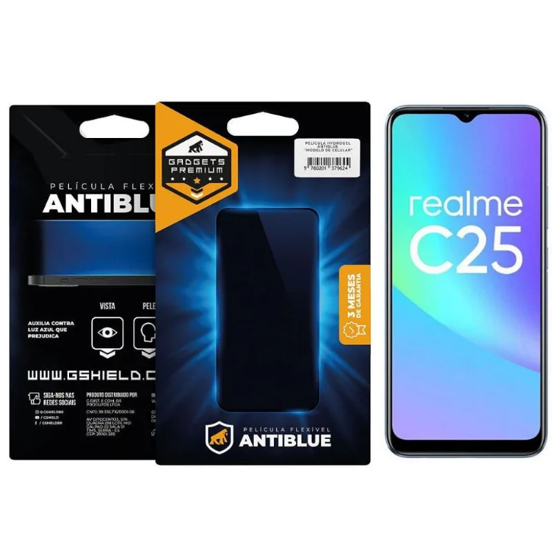 Película para Realme C25 - AntiBlue - Gshield - Gshield