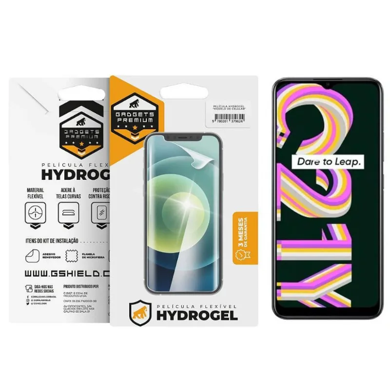 Película para Realme C21Y - Hydrogel Gamer Fosca - Gshield - Gshield