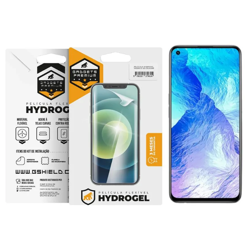 Película para Realme GT Master Edition - Hydrogel Gamer Fosca - Gshield - Gshield