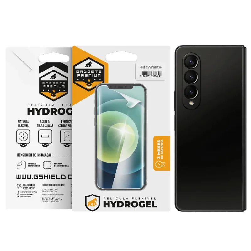 Película para Samsung Galaxy Z Fold 4 - Traseira Hydrogel HD- Gshield - Gshield