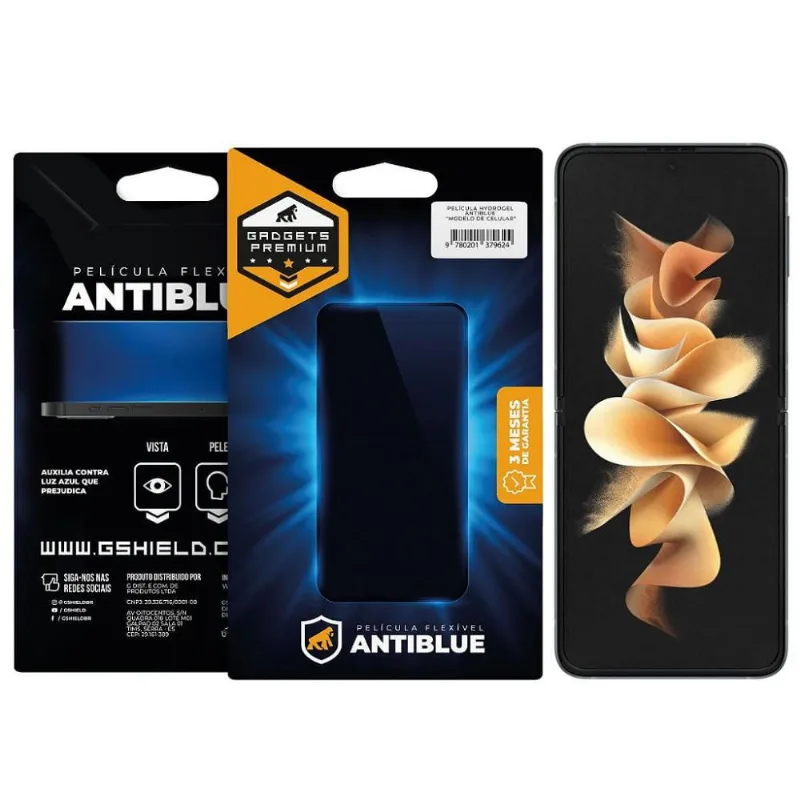 Película para Samsung Galaxy Z Flip 3 5G - AntiBlue - Gshield - Gshield