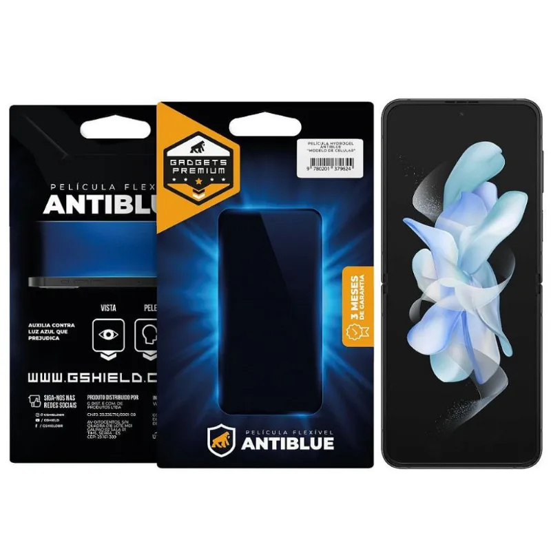 Película para Samsung Galaxy Z Flip 4 - AntiBlue - Gshield - Gshield