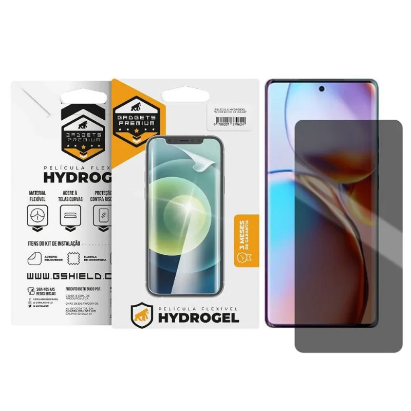 Película para Motorola Edge Plus (2023) - Privacidade Hydrogel - Gshield - Gshield