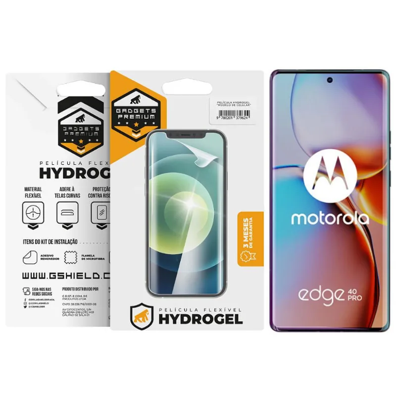 Película para Motorola Edge 40 Pro - Hydrogel Gamer Fosca - Gshield - Gshield