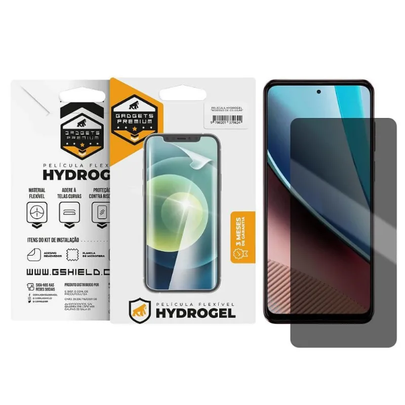 Película para Motorola Moto G Stylus (2023) - Privacidade Hydrogel - Gshield - Gshield
