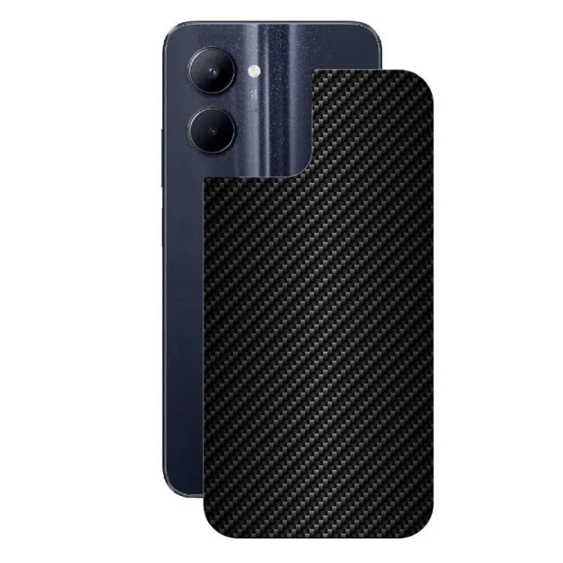 Película para Realme C33 - Traseira de Fibra de Carbono Preta - Gshield - Gshield