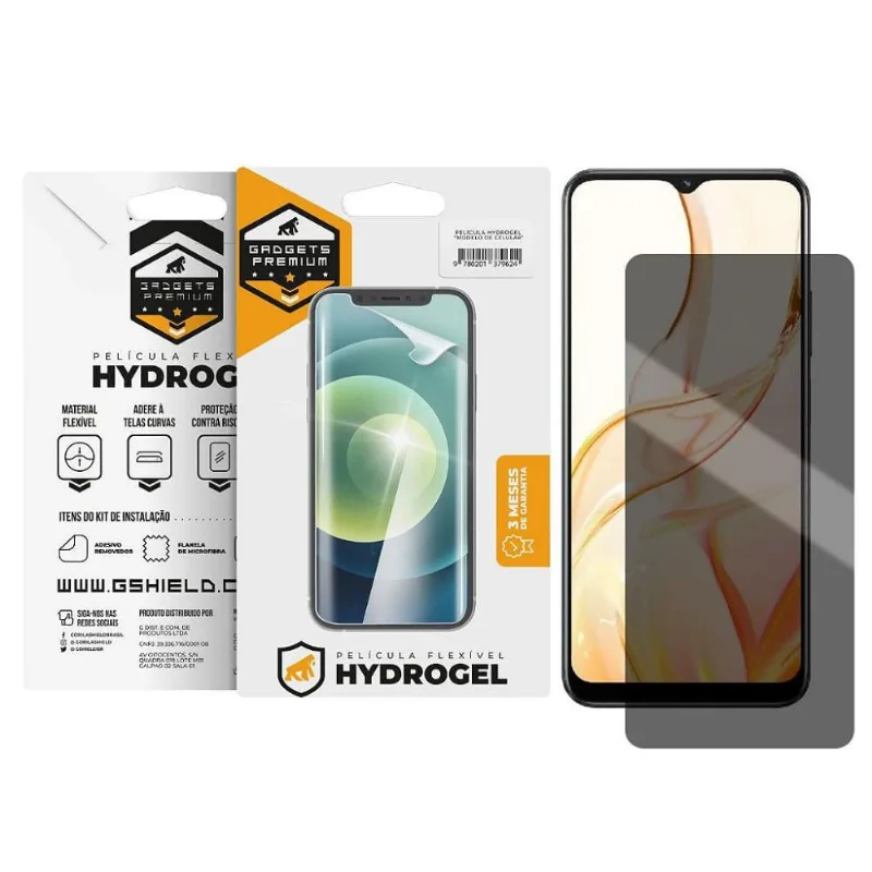 Película para Realme C30s - Privacidade Hydrogel - Gshield - Gshield