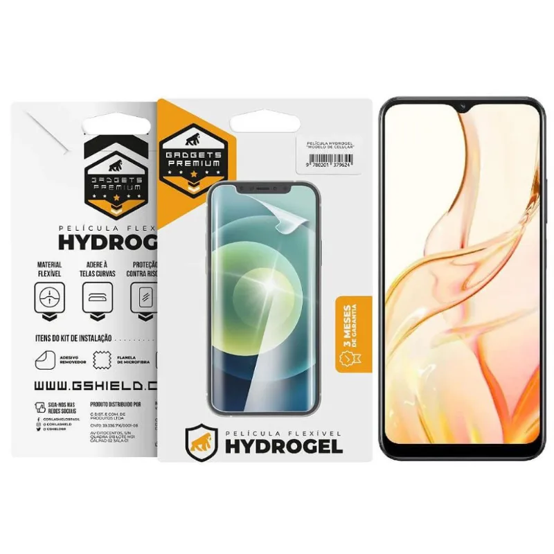 Película para Realme C30s - Hydrogel Gamer Fosca - Gshield - Gshield
