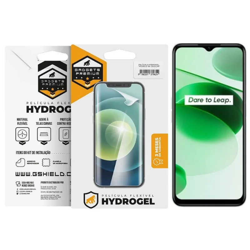 Película para Realme C35 - Hydrogel Gamer Fosca - Gshield - Gshield