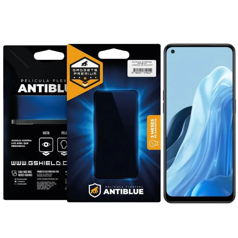 Película para Oppo Reno 7 - AntiBlue - Gshield - Gshield