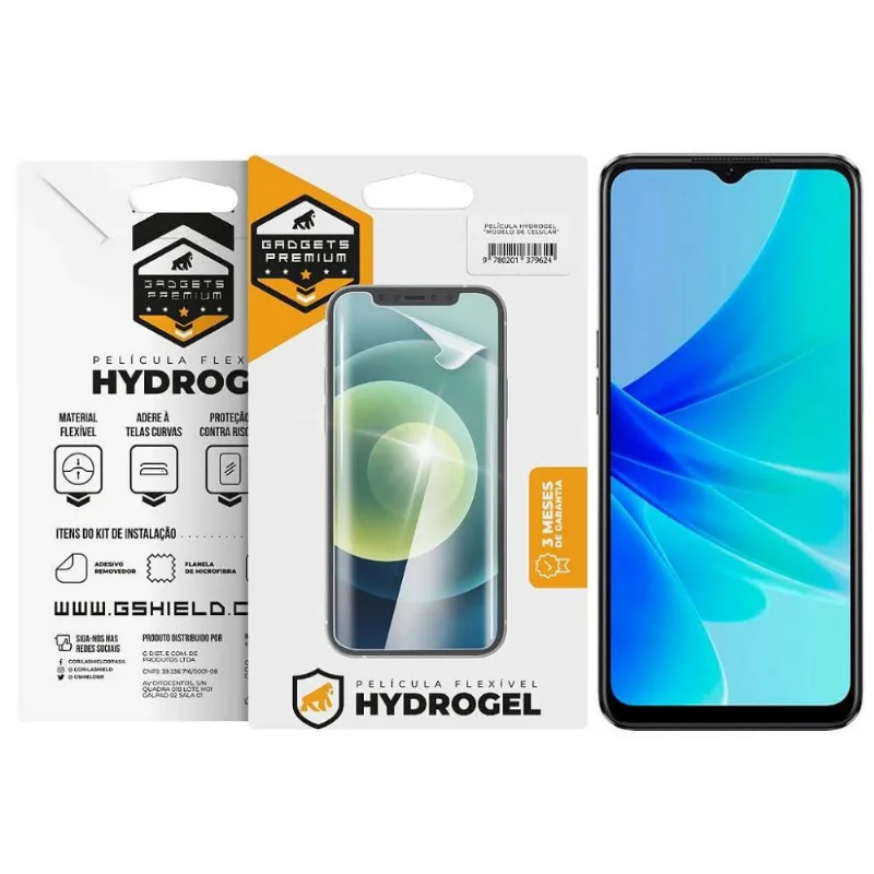 Película para Oppo A57 - Hydrogel Gamer Fosca - Gshield - Gshield