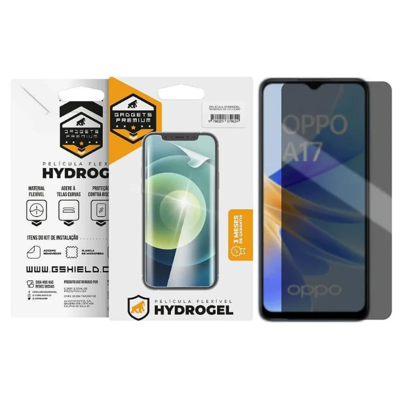 Película para Oppo A17 - Privacidade Hydrogel - Gshield