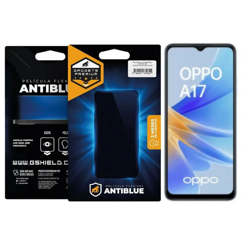 Película para Oppo A17 - AntiBlue - Gshield - Gshield