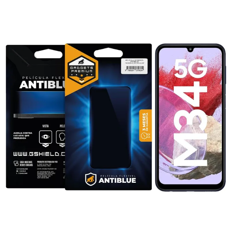 Película para Samsung Galaxy M34 5G - AntiBlue - Gshield - Gshield