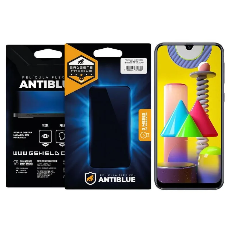 Película para Samsung Galaxy M31 - AntiBlue - Gshield - Gshield