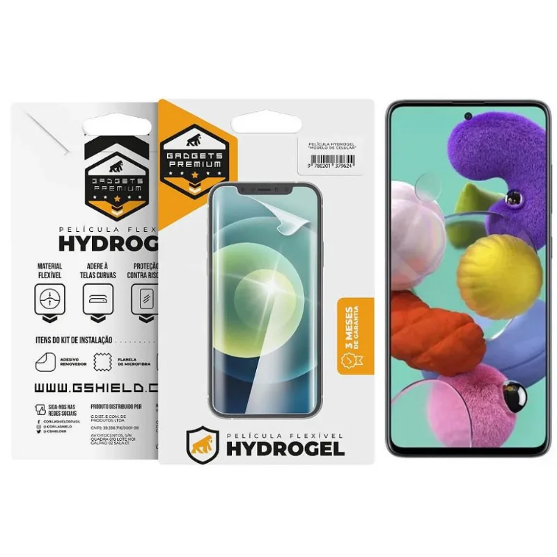 Película para Samsung Galaxy A51 - Hydrogel Gamer Fosca - Gshield