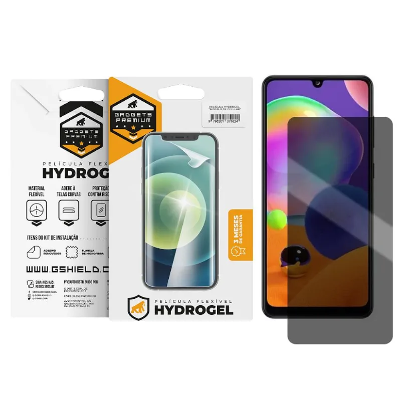 Película para Samsung Galaxy A31 - Privacidade Hydrogel - Gshield - Gshield