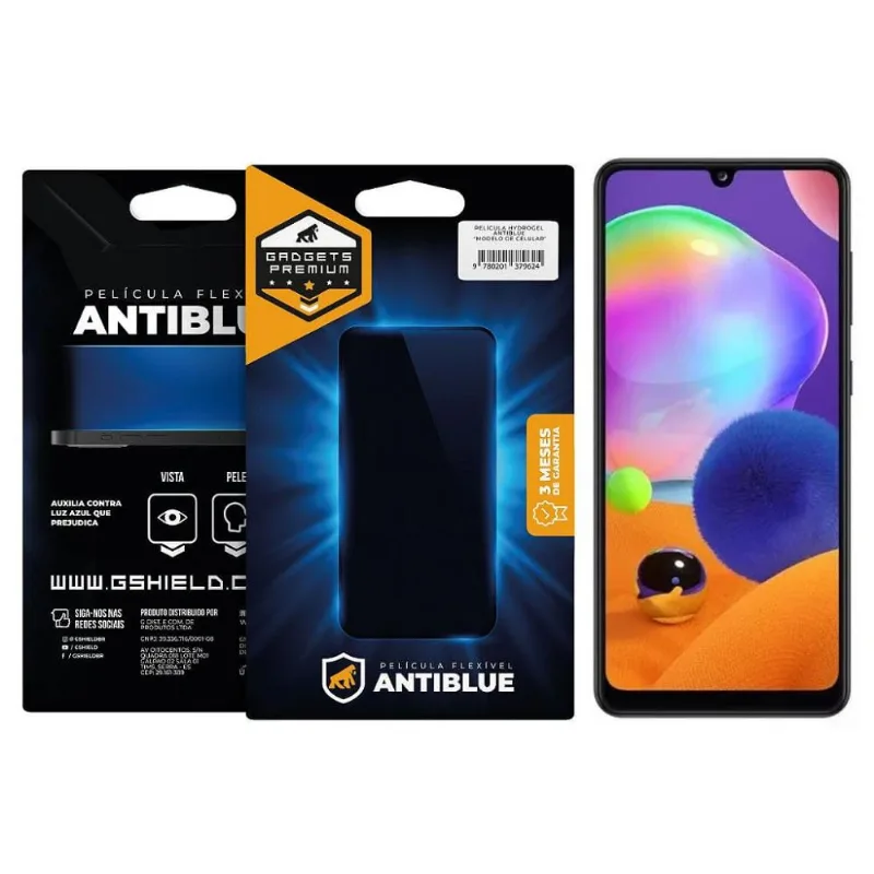 Película para Samsung Galaxy A31 - AntiBlue - Gshield - Gshield