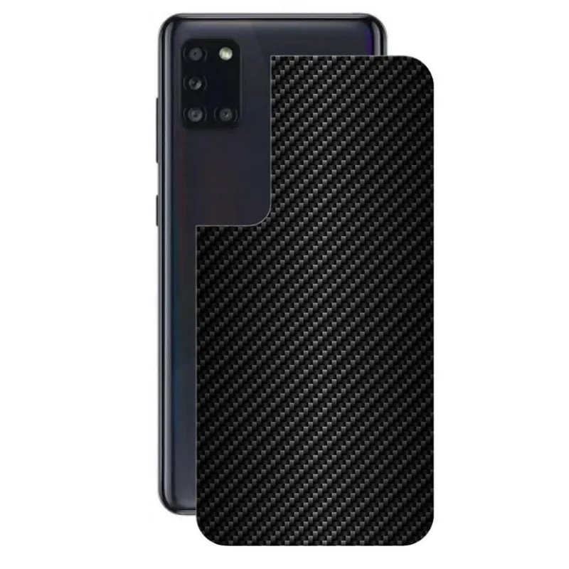 Película para Samsung Galaxy A31 - Traseira de Fibra de Carbono Preta - Gshield - Gshield