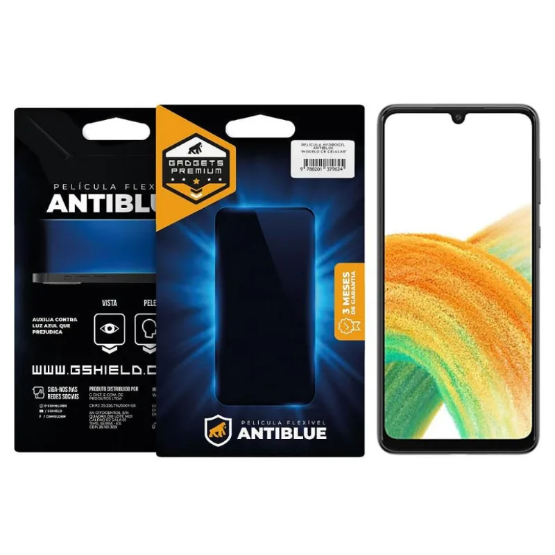 Película para Samsung Galaxy A33 5G - AntiBlue - Gshield - Gshield