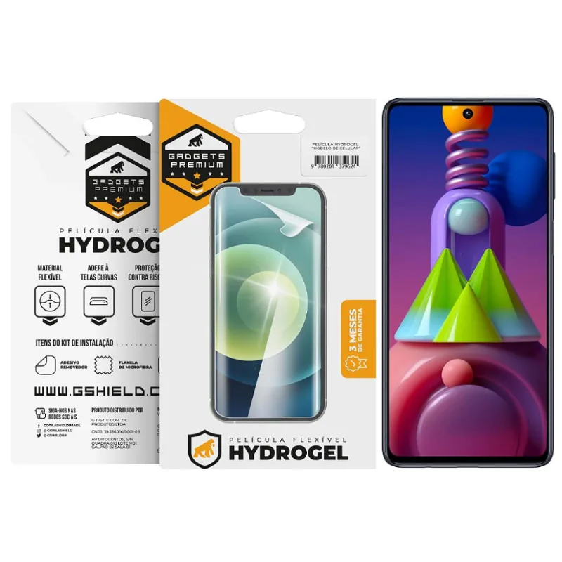 Película para Samsung Galaxy M51 - Hydrogel HD - Gshield - Gshield