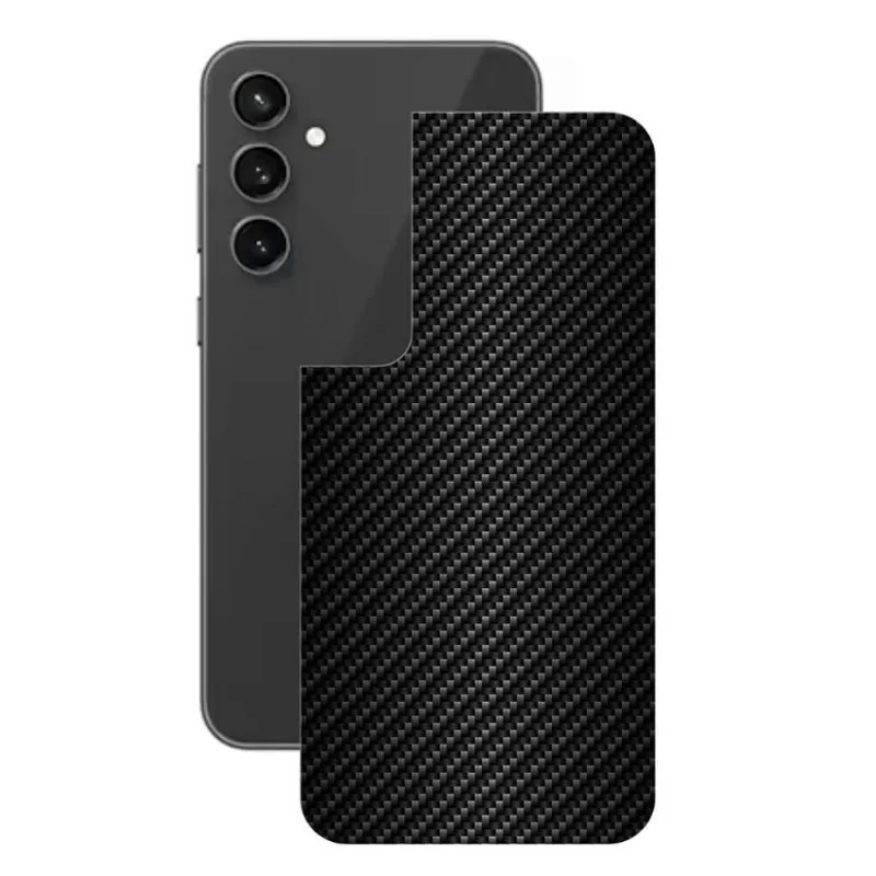 Película para Samsung Galaxy S23 FE - Traseira de Fibra de Carbono Preta - Gshield