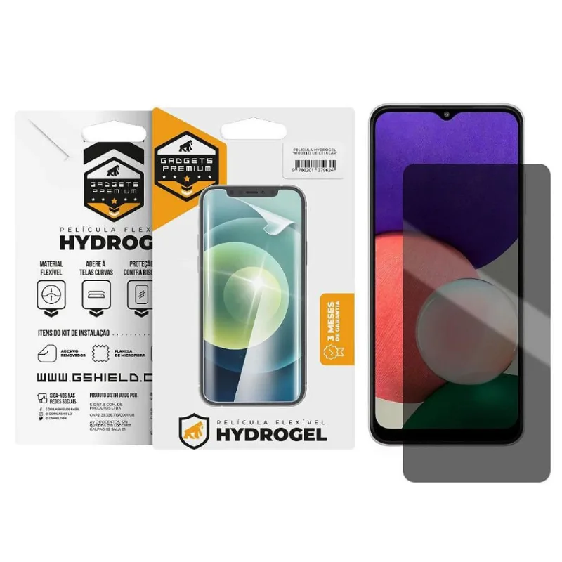 Película para Samsung Galaxy A22 5G - Privacidade Hydrogel - Gshield - Gshield