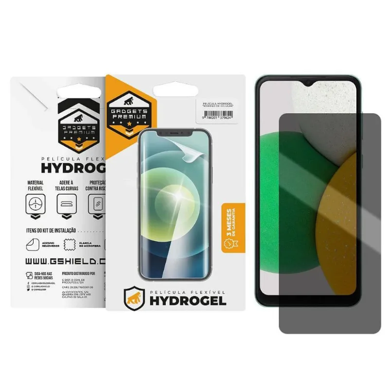 Película para Samsung Galaxy A03 Core - Privacidade Hydrogel - Gshield - Gshield