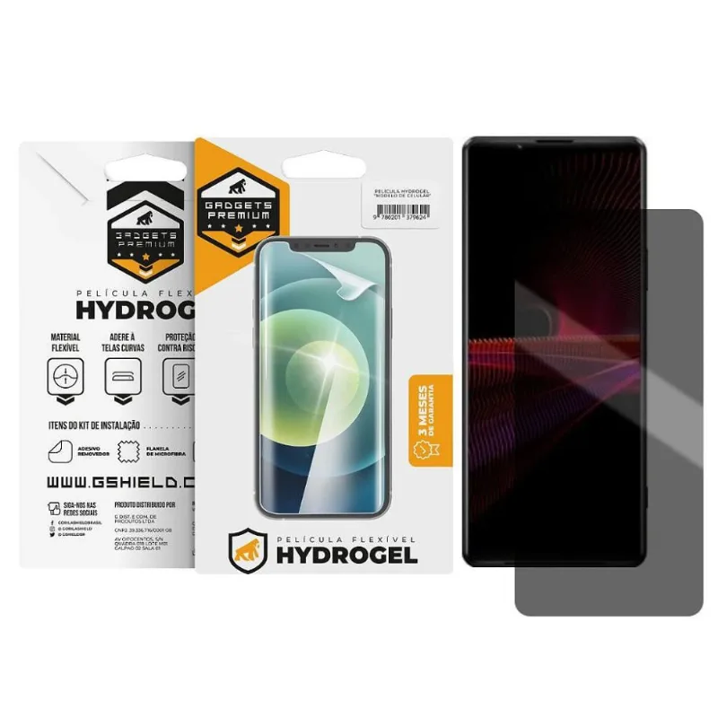Película para Sony Xperia 1 III - Privacidade Hydrogel - Gshield - Gshield