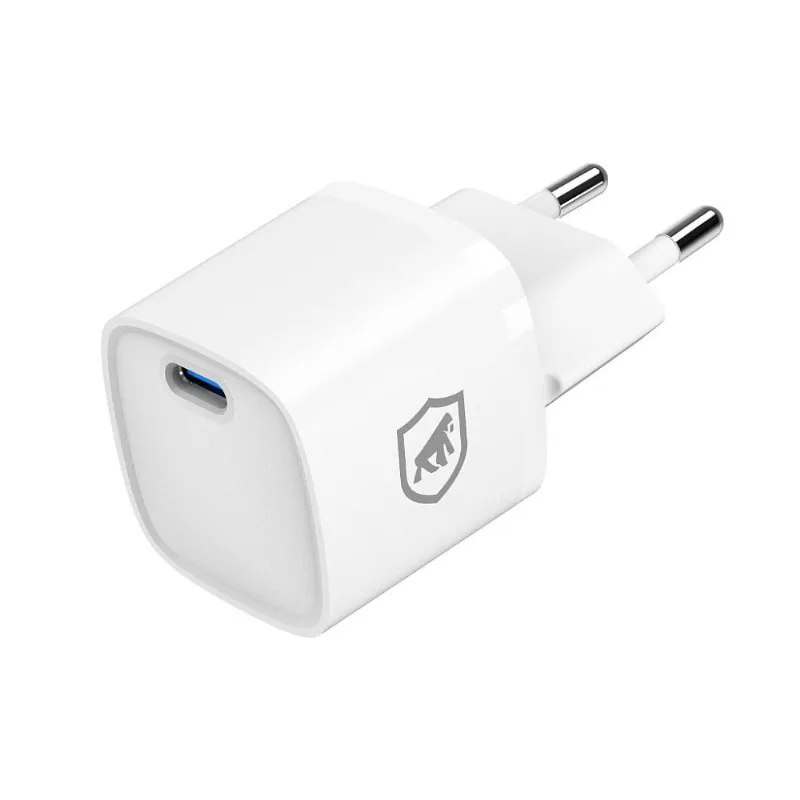 Carregador Turbo Gan Ultra Slim Tipo C 20W - Exclusivo Online - Branco - Gshield