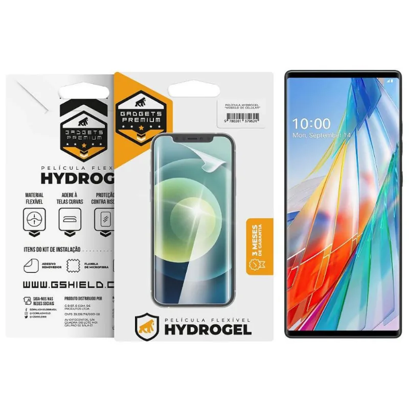 Película para LG Wing - Hydrogel Gamer Fosca - Gshield - Gshield