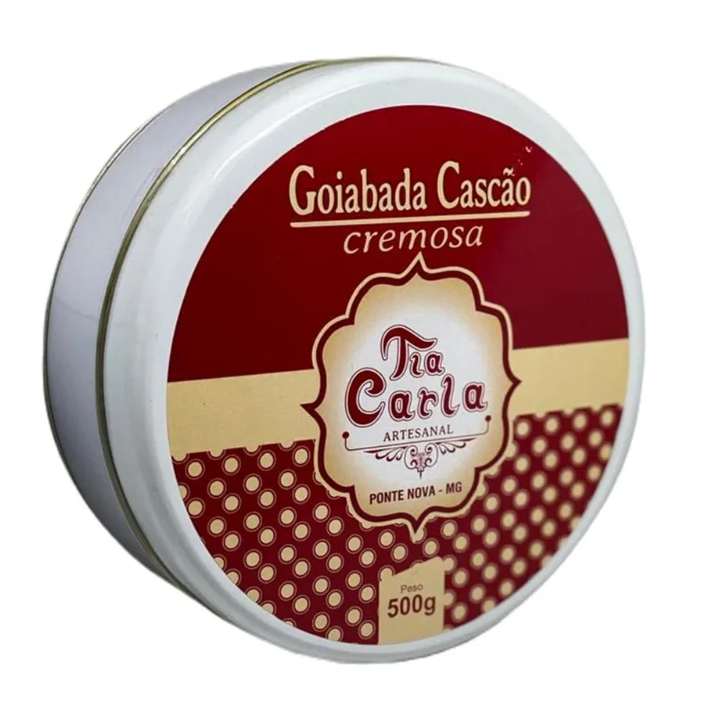Goiabada Cascão Cremosa Tia Carla Lata 500G